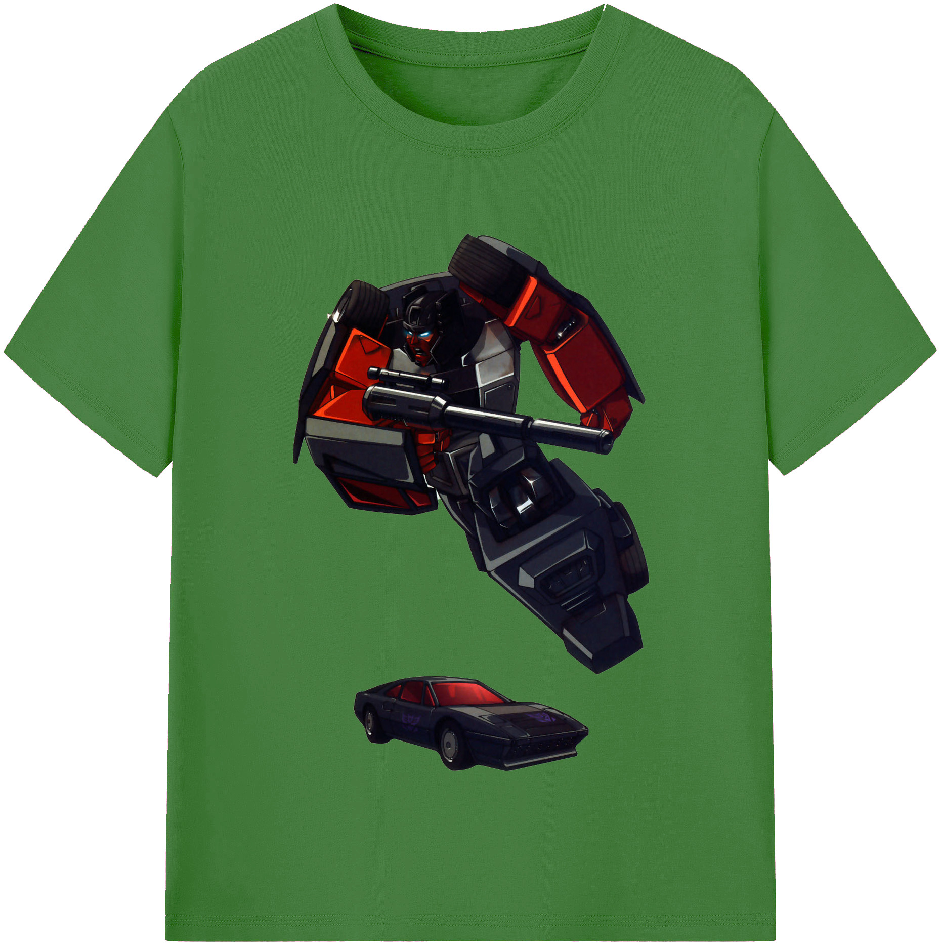 （画像用）  レディースカジュアルプリントTシャツ（綿100％）